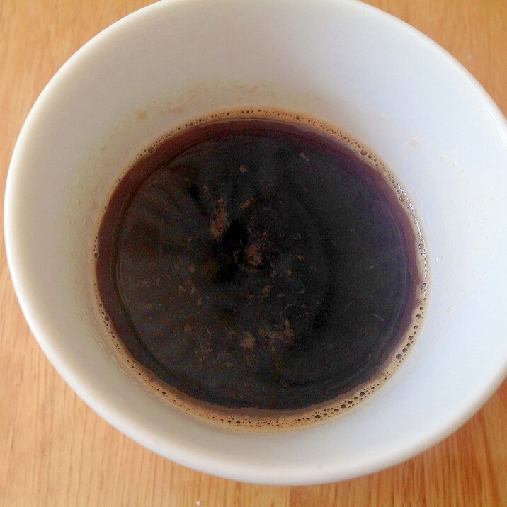 黒蜜とスパイスのコーヒー